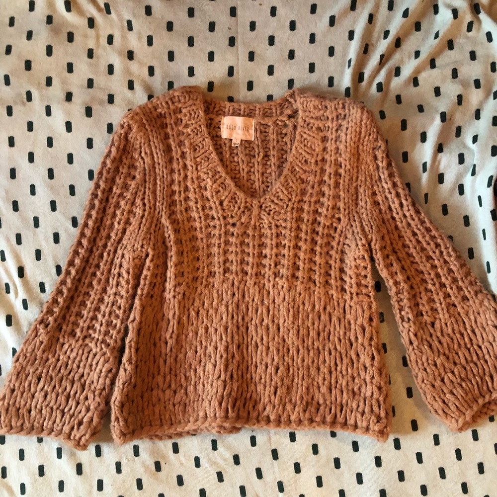 Brown sweater